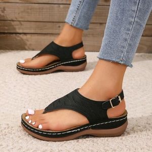 Black Thong Shoes NWT